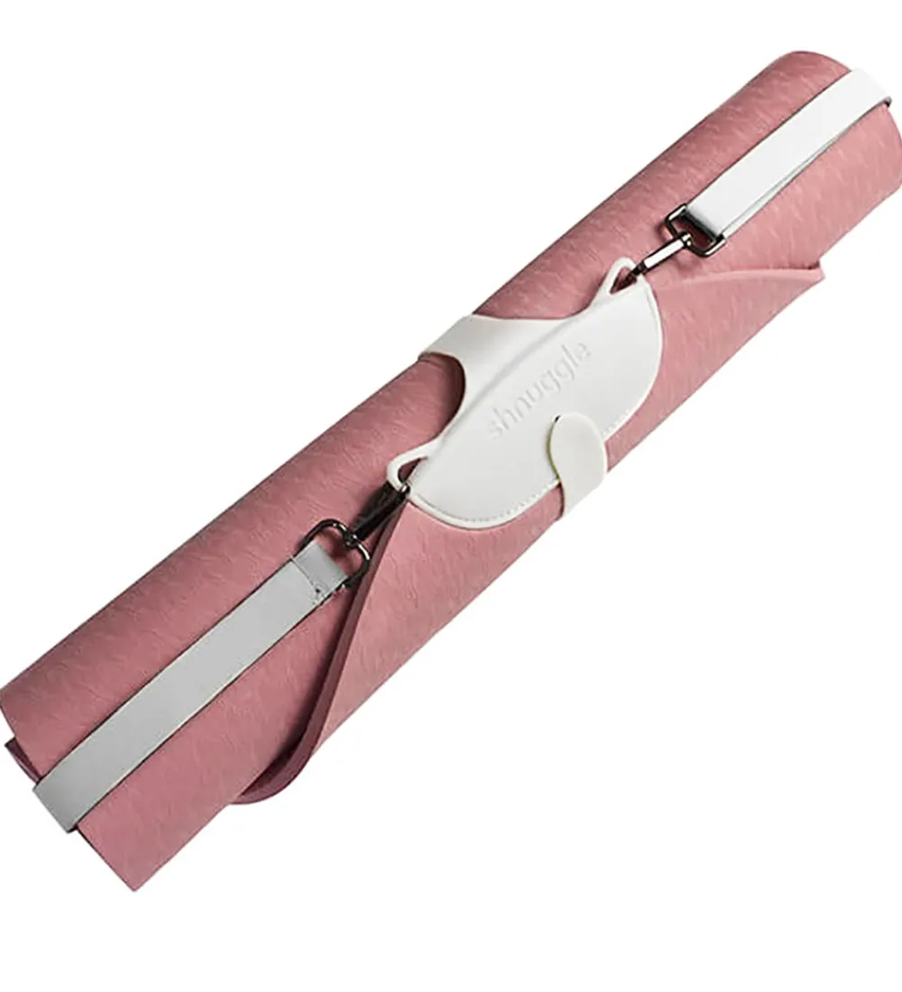 Shnuggle Puslepuder Og -Underlag|Puslemåtte - Yoga - Pink