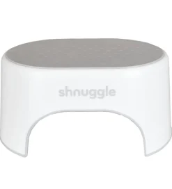 Shnuggle Skamler|Skammel - 38x26x18 cm - Hvid m. Grå