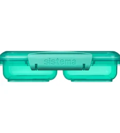 Sistema Madkasser|Madkasse - Small Split - 350 ml - Grøn/Blå