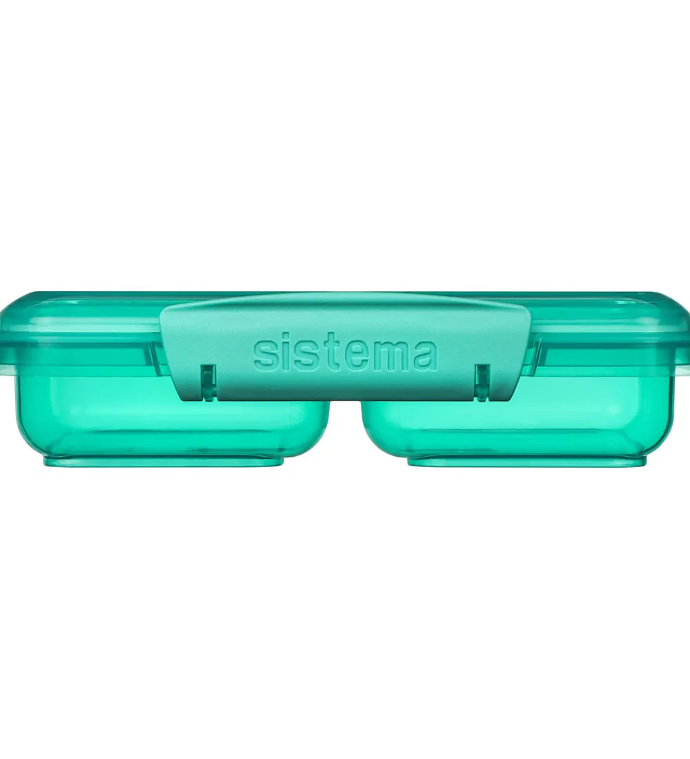 Sistema Madkasser|Madkasse - Small Split - 350 ml - Grøn/Blå