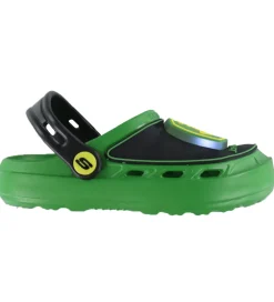 Skechers Sandaler|Blinkesko|Sandaler m. Lys - John Deere - Sort/Grøn