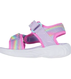 Skechers Blinkesko>Sandaler m. Lys - Dreamy Unicorns - Lavender Multi