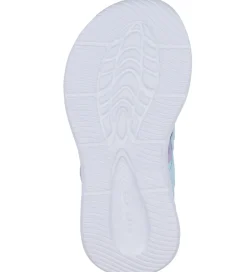 Skechers Blinkesko|Sandaler m. Lys - Sola Glow - Light Blue Lavender