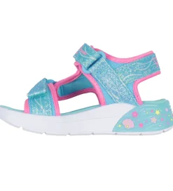Skechers Sandaler|Blinkesko|Sandaler m. Lys - Mermaid Dreams - Blue/Multi
