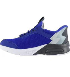 Børn Skechers Sneakers|Børnesko Og Babysko>Sko - Microspec Max - Blue/Gray