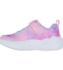 Skechers Blinkesko|Sko m. Lys - Eternal Heart Lights - Lys Pink/Multi