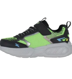 Skechers Blinkesko|Sko m. Lys - Light Storm 3 - Lime/Black