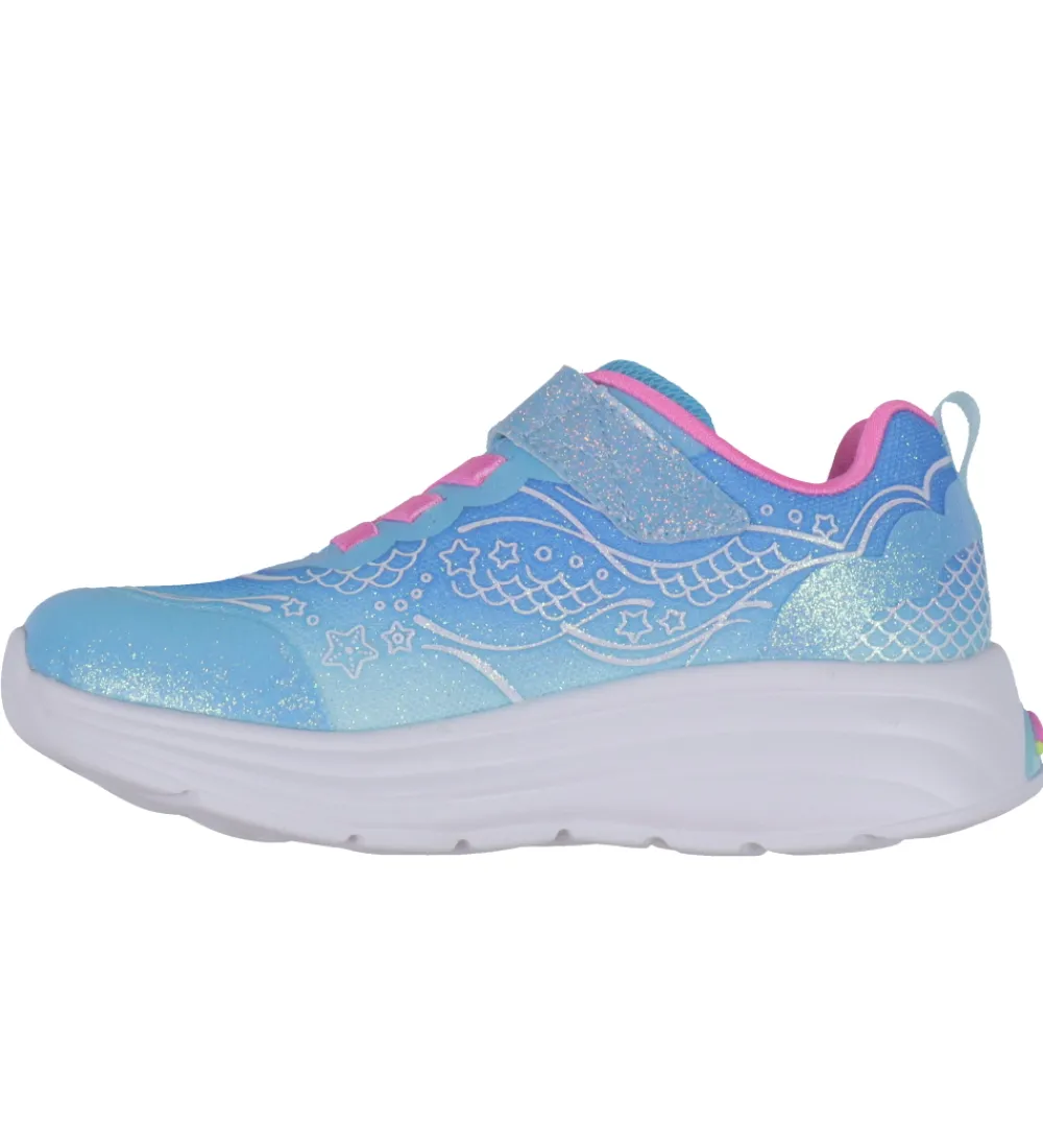 Skechers Blinkesko|Sko m. Lys - My Dreamers Lil Mermaid - Blå/Multi