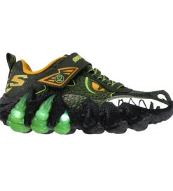 Skechers Blinkesko|Sko m. Lys - Skech-O-Saurus - Olive