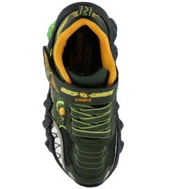 Skechers Blinkesko|Sko m. Lys - Skech-O-Saurus - Olive