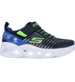 Skechers Blinkesko></noscript>Sko m. Lys - Twisty Brights - Navy/Blue