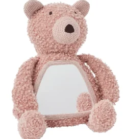 Smallstuff Aktivitetslegetøj>Aktivitetsbamse - Uld - Rosa