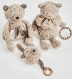 Smallstuff Aktivitetslegetøj|Aktivitetsbamse - Uld - Natur