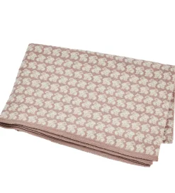 Børn Smallstuff Tæpper|Børneværelset|Babytæppe - Uld - 80x100 cm - Rabbits - Powder