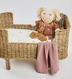 Børn Smallstuff Tæpper|Børneværelset>Dukketæppe - Strik - 36x47 cm - Powder