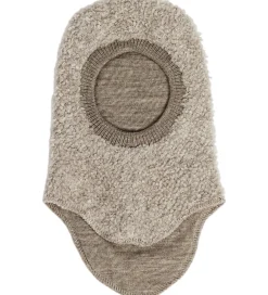 Børn Smallstuff Elefanthuer|Uld|Elefanthue - 2 lags - Uld - Natur Meleret