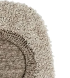 Børn Smallstuff Elefanthuer|Uld|Elefanthue - 2 lags - Uld - Natur Meleret