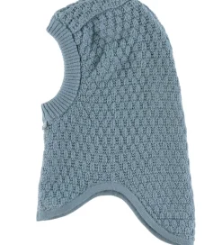 Børn Smallstuff Elefanthuer>Elefanthue - Strik - Uld - Blue