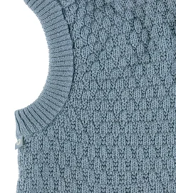 Børn Smallstuff Elefanthuer>Elefanthue - Strik - Uld - Blue