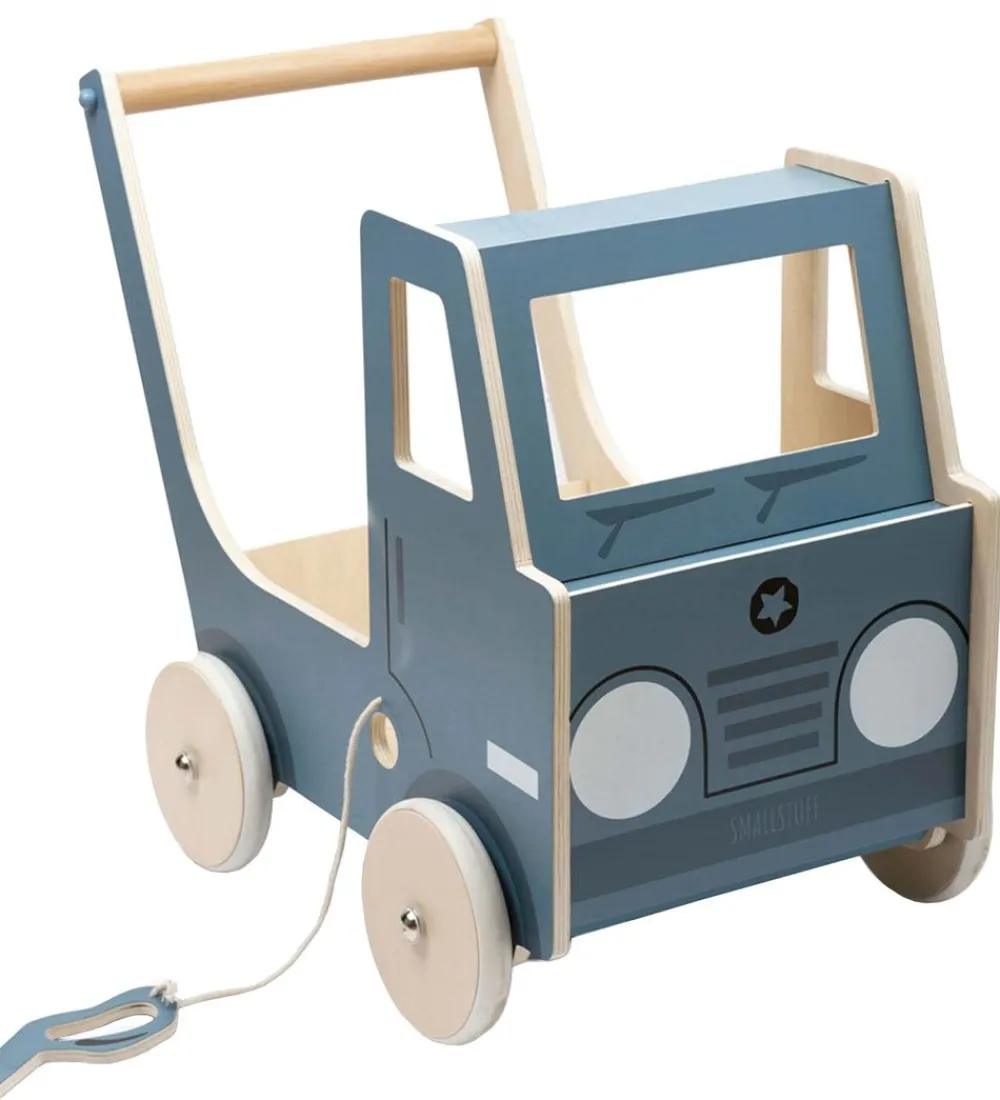 Smallstuff Gåvogne|Gåvogn - Lastbil - Blå