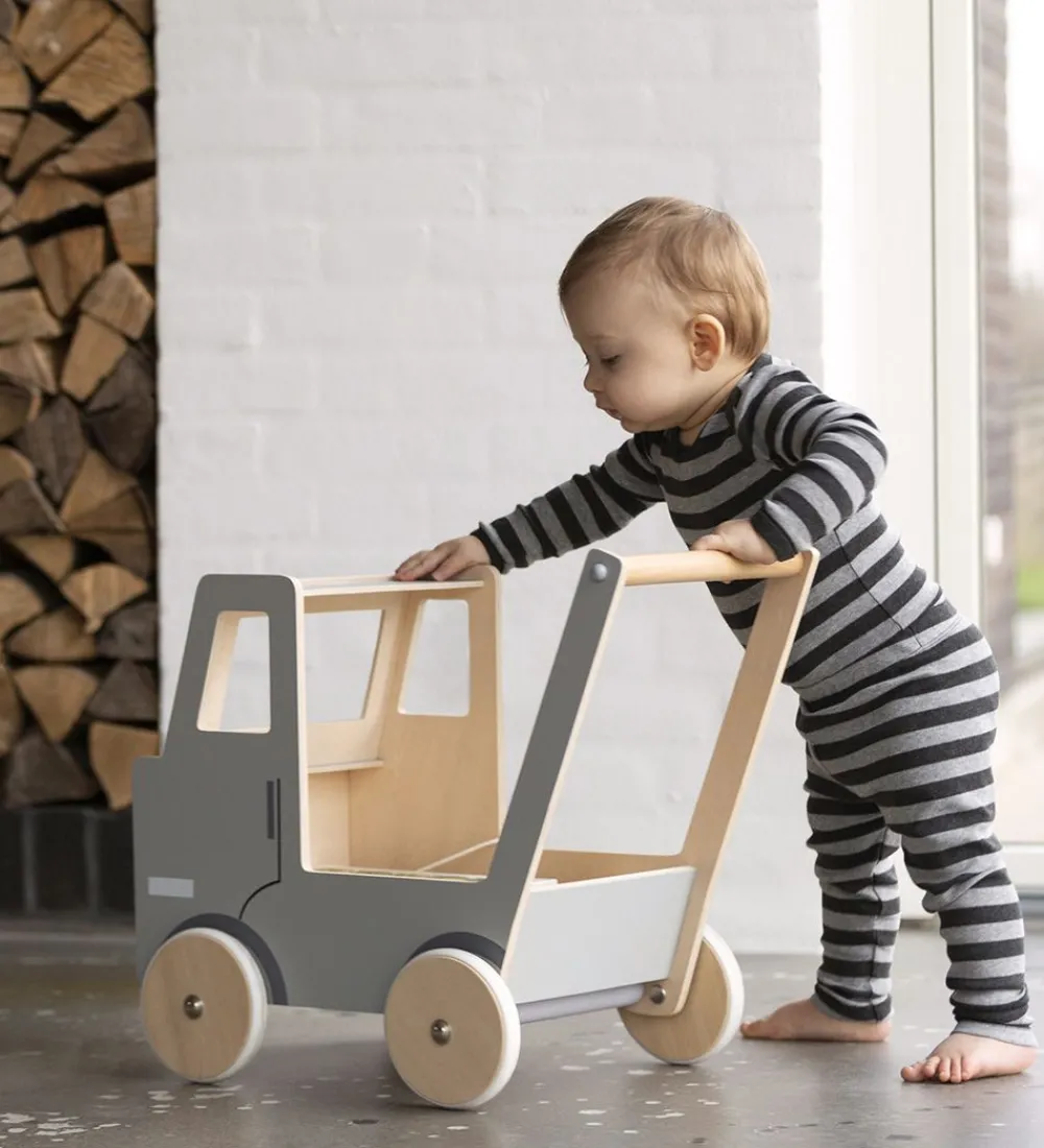 Smallstuff Gåvogne|Gåvogn - Lastbil - Blå