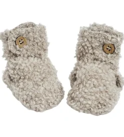 Børn Smallstuff Hjemmesko|Uld|Hjemmesko - Uld - Natur Melange