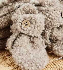 Børn Smallstuff Hjemmesko|Uld|Hjemmesko - Uld - Natur Melange