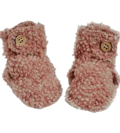 Børn Smallstuff Hjemmesko|Uld|Hjemmesko - Uld - Rose