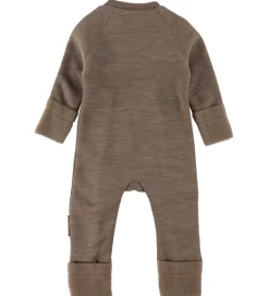 Børn Smallstuff Køredragter>Køredragt m. Lynlåse - Uld - Nature