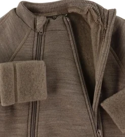 Børn Smallstuff Køredragter></noscript>Køredragt m. Lynlåse - Uld - Nature