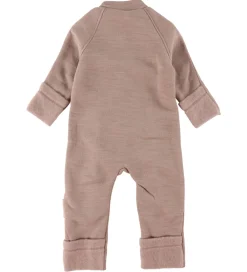 Børn Smallstuff Køredragter>Køredragt m. Lynlåse - Uld - Soft Powder