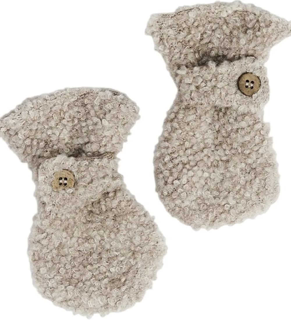 Børn Smallstuff Handsker Og Luffer|Uld|Luffer - Uld - Natur Melange