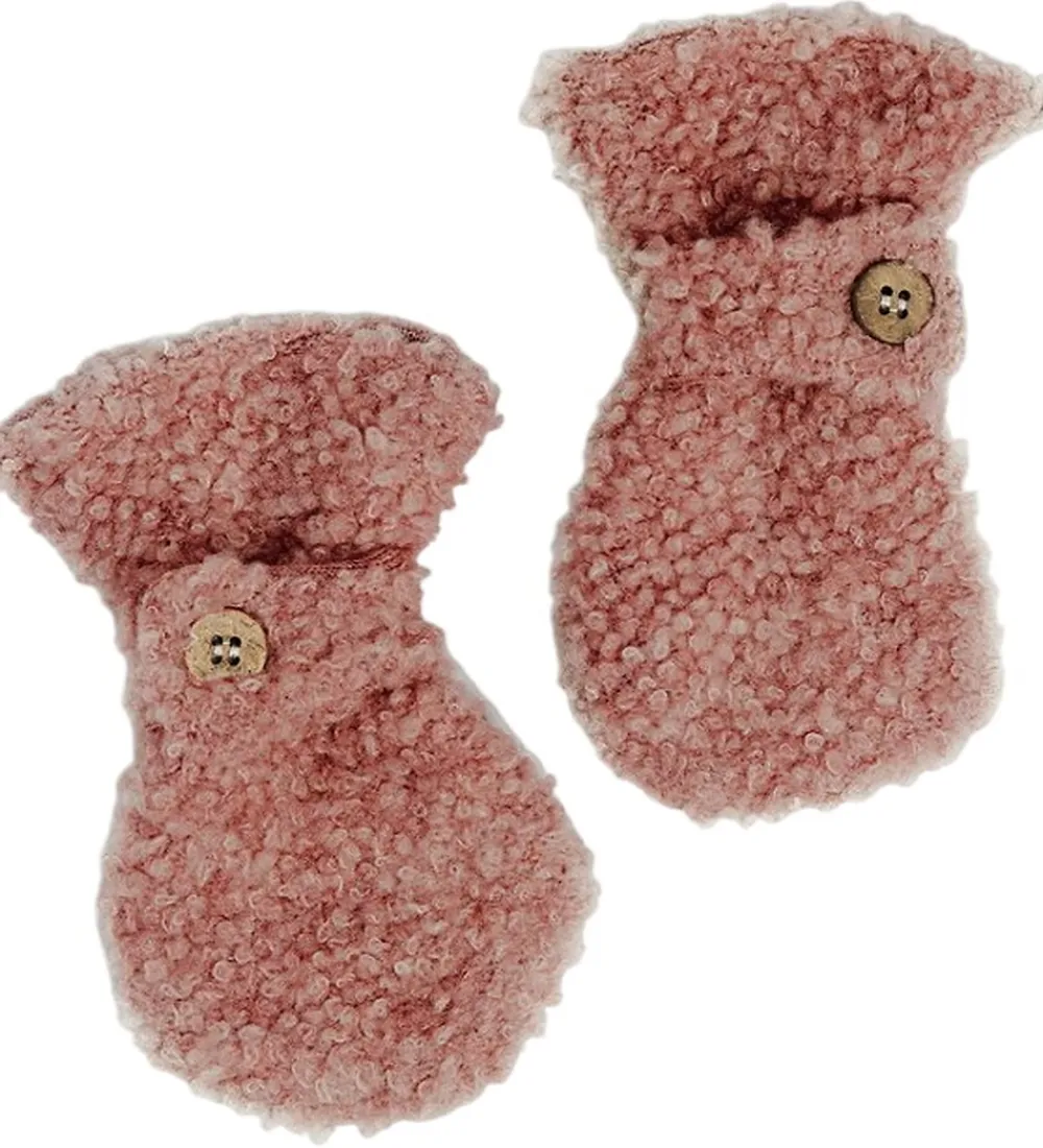 Børn Smallstuff Uld|Basis>Luffer - Uld - Rose