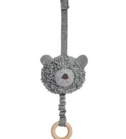 Børn Smallstuff Uroer|Musikuroer>Musikuro - Uld - Gråmeleret