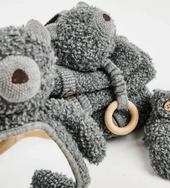 Børn Smallstuff Uroer|Musikuroer>Musikuro - Uld - Gråmeleret