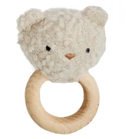 Smallstuff Gribelegetøj|Rangle - Bear - Uld - Nature