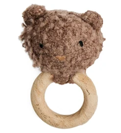 Smallstuff Gribelegetøj|Rangle - Bear - Uld - Rose Brown