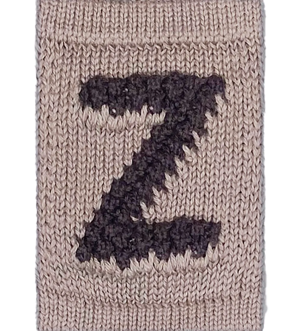 Smallstuff Flagranker|Strikket Bogstav - Z - Natur Alfabet