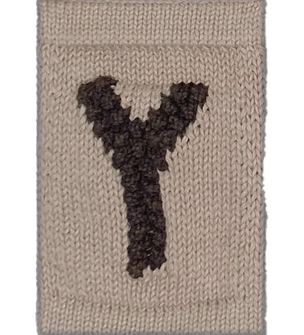 Smallstuff Flagranker|Strikket Bogstav - Y - Natur Alfabet