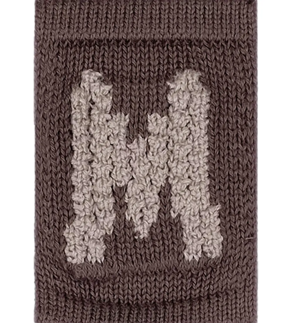 Smallstuff Flagranker|Strikket Bogstav - M - Natur Alfabet