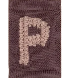 Smallstuff Flagranker|Strikket Bogstav - P - Rosa Alfabet