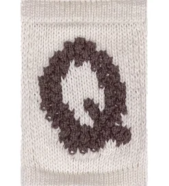 Smallstuff Flagranker|Strikket Bogstav - Q - Natur Alfabet