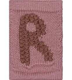 Smallstuff Flagranker|Strikket Bogstav - R - Rosa Alfabet