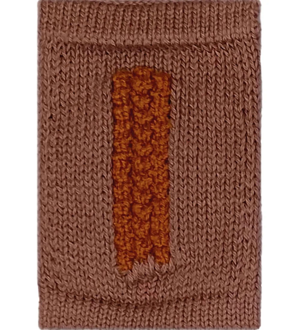 Smallstuff Flagranker|Strikket Bogstav - I - Rosa Alfabet