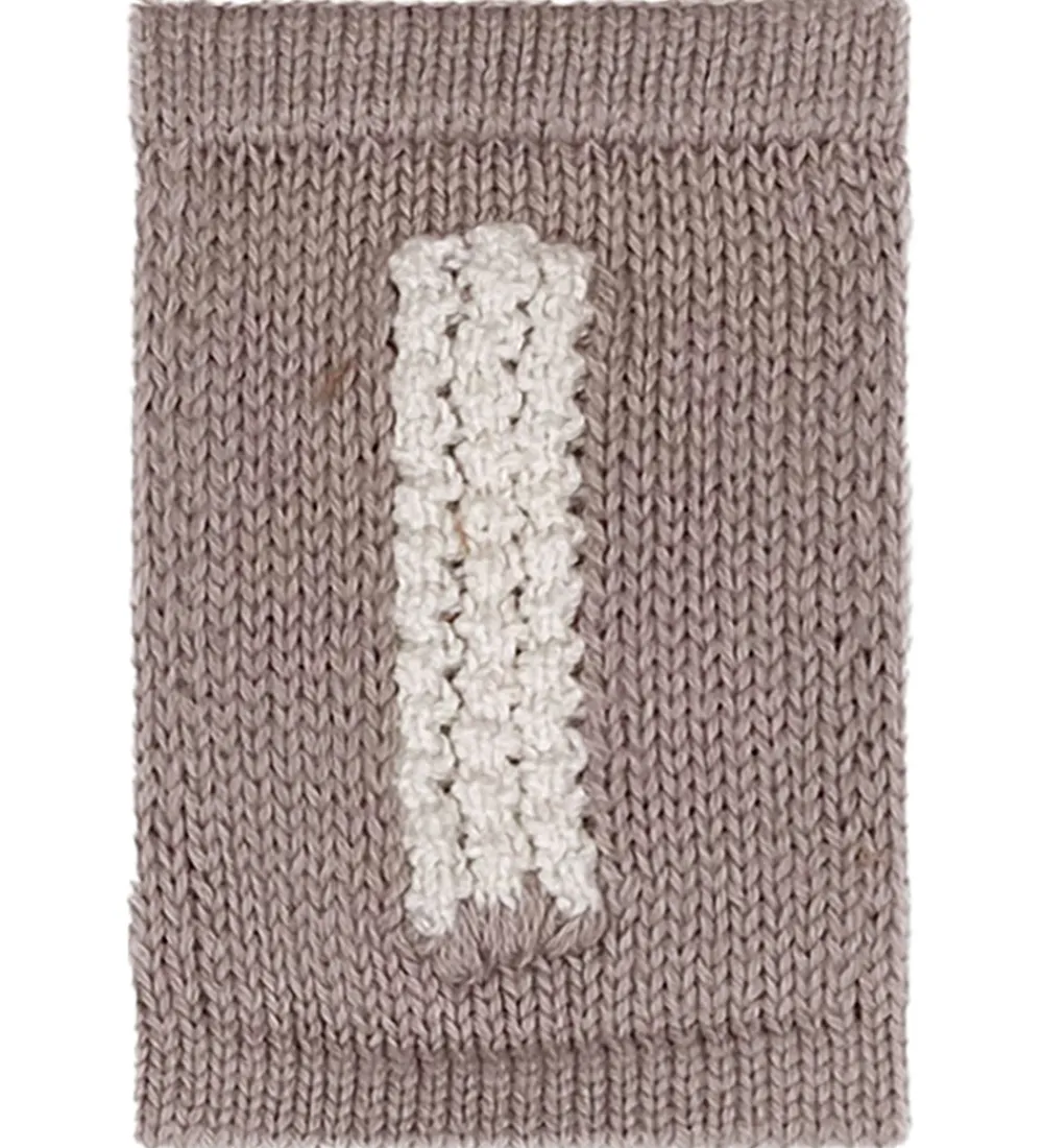 Smallstuff Flagranker|Strikket Bogstav - I - Natur Alfabet