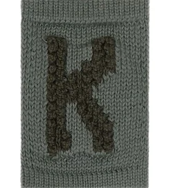 Smallstuff Flagranker|Strikket Bogstav - K - Blå Alfabet