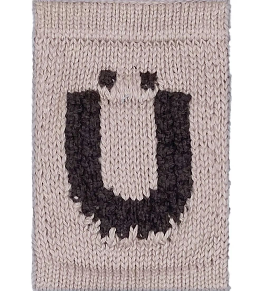 Smallstuff Flagranker|Strikket Bogstav - Ü - Natur Alfabet