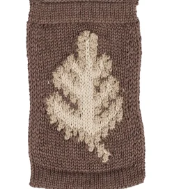 Smallstuff Flagranker|Strikket Flag - Blad - Natur Motiv