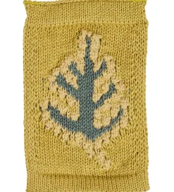 Smallstuff Flagranker|Strikket Flag - Blad - Blå Motiv