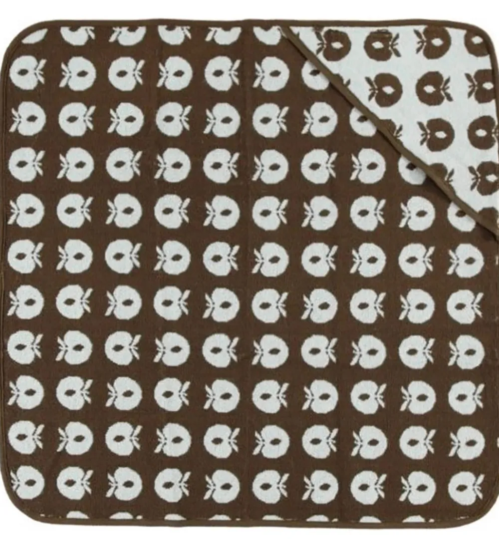 Småfolk Babyhåndklæde- Og Poncho|Håndklæder>Babyhåndklæde - 70x70 - Bison